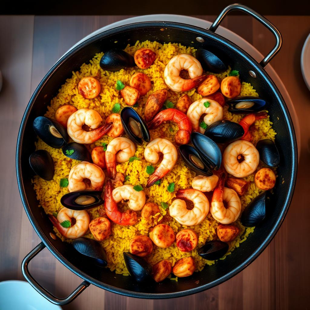 Paella mixta